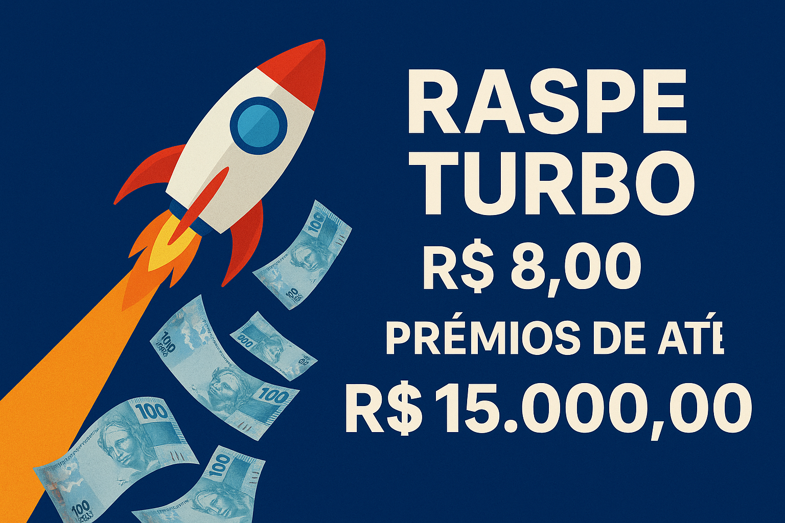 🚀 FORTUNA TURBO — R$8,00 — PRÊMIOS DE ATÉ R$15.000,00